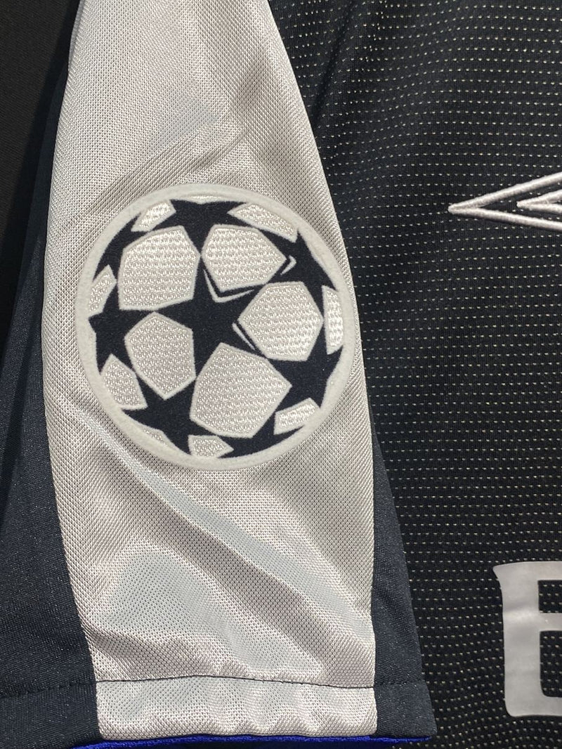 サッカー、FIFA公認、80年代、ビンテージ、手縫、経年劣化未使用 2004/05】チェルシー（A）/ CONDITION：A- / SIZE：L / #8 / LAMPARD