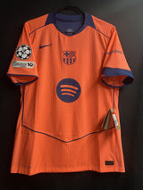 【2025/26】バルセロナ（3rd）/ CONDITION：New / SIZE：L / #21 / F.DE JONG / UCL仕様 / オーセンティック
