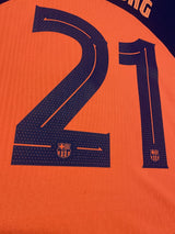 【2025/26】バルセロナ（3rd）/ CONDITION：New / SIZE：L / #21 / F.DE JONG / UCL仕様 / オーセンティック