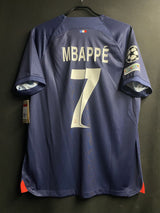 【2023/24】パリ・サンジェルマン（H）/ CONDITION：New / SIZE：L / #7 / MBAPPE / UCL仕様