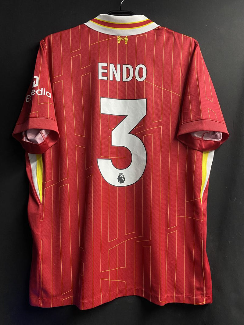 遠藤航　ENDO　リバプール　24/25　 ホーム　リーグ仕様 2024/25】リバプール（H）/ CONDITION：A / SIZE：XL / #3 / ENDO