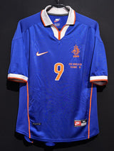【1998】オランダ代表（A）/ CONDITION：A- / SIZE：M / #9 / KLUIVERT / W杯フランス大会パッチ
