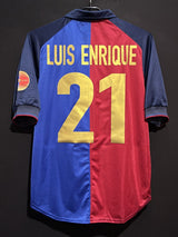 【1999/2000】バルセロナ（H）/ CONDITION：B+ / SIZE：S / #21 / LUIS ENRIQUE