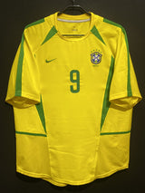 【2002/03】ブラジル代表（H）/ CONDITION：A / SIZE：L / #9 / RONALDO / 五つ星エンブレム