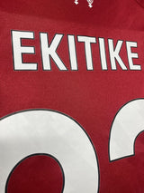 【2025/26】リバプール（H）/ CONDITION：A / SIZE：2XL（日本規格）/ #22 / EKITIKE / プレミア優勝、No room for racismパッチ