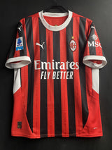 【2024/25】ACミラン（H) / CONDITION：A / SIZE：L  / #11 / PULISIC / セリエAパッチ