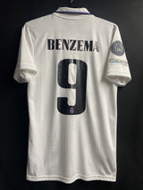 【2022/23】レアル・マドリード（H）/ CONDITION：A- / SIZE：M（日本規格）/ #9 / BENZEMA / UCL仕様