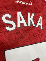 【2025/26】アーセナル（H）/ CONDITION：A / SIZE：2XL（日本規格）/ #7 / SAKA / プレミア、No room for racismパッチ