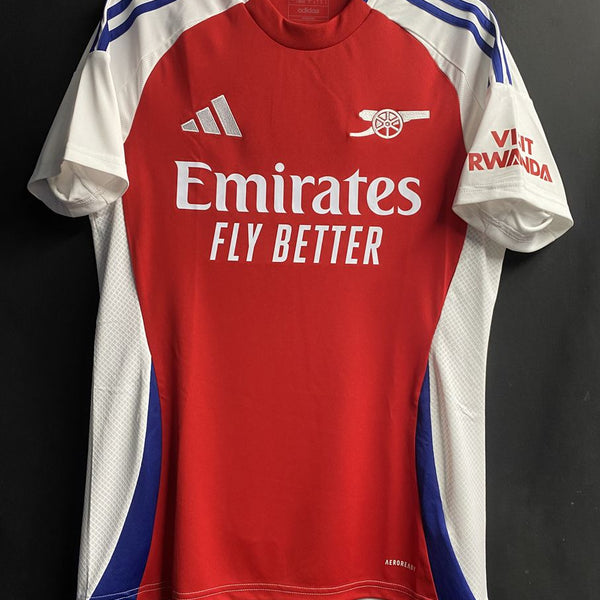 アーセナル　ライス　オーセンティック ホーム CL（M）2024-25 2024/25】アーセナル（H）/ CONDITION：New / SIZE：XL（日本規格