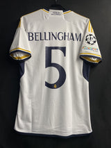 【2023/24】レアル・マドリード（H) / CONDITION：A / SIZE：XL（日本規格）/ #5 / BELLINGHAM / UCL仕様