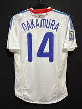 【2008/09】日本代表（A）/ CONDITION：NEW / SIZE：O（日本規格）/ #14 / NAKAMURA / オーセンティック / W杯南アフリカ大会予選パッチ