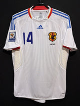 【2008/09】日本代表（A）/ CONDITION：NEW / SIZE：O（日本規格）/ #14 / NAKAMURA / オーセンティック / W杯南アフリカ大会予選パッチ