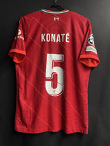 【2021/22】リバプール（H) / CONDITION：A / SIZE：L / #5 / KONATE / UCL仕様 / オーセンティック