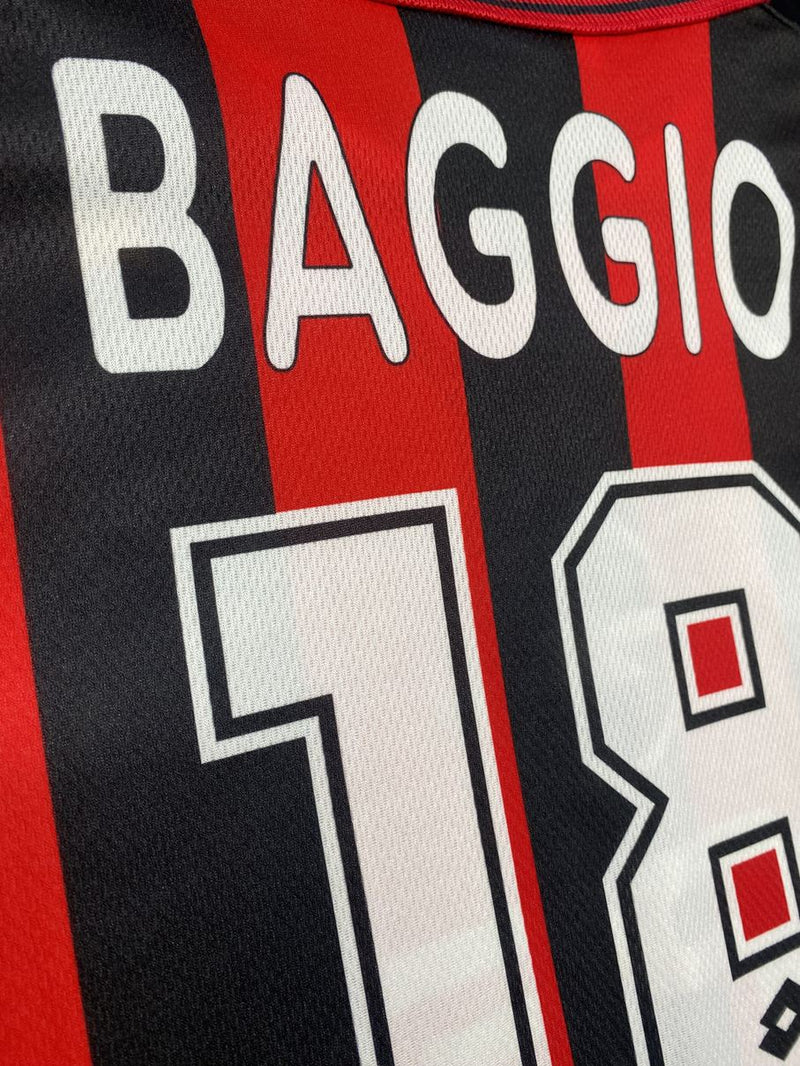 1996/97】ACミラン（H) / CONDITION：A- / SIZE：XL / #18 / BAGGIO