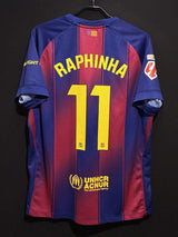 【2025/26】バルセロナ（H）/ CONDITION：A / SIZE：L / #11 / RAPHINHA / ラ・リーガ仕様