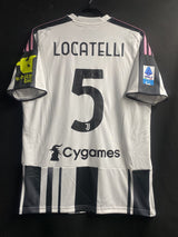 【2025/26】ユベントス（H）/ CONDITION：A / SIZE：2XL（日本規格）/ #5 / LOCATELLI / リーグ戦仕様