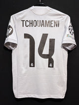 【2025/26】レアル・マドリード（H）/ CONDITION：A / SIZE：S / #14 / TCHOUAMENI / オーセンティック / UCL前期仕様