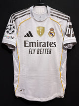 【2025/26】レアル・マドリード（H）/ CONDITION：A / SIZE：S / #14 / TCHOUAMENI / オーセンティック / UCL前期仕様