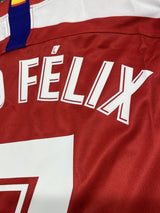 【2019/20】アトレティコ・マドリード（H）/ CONDITION：New / SIZE：M / #7 / JOÃO FÉLIX / 腰スポンサー
