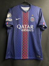 【2025/26】パリ・サンジェルマン（H）/ CONDITION：A / SIZE：M / UCL仕様、étoile Eiffelパッチ
