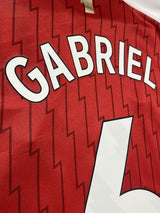 【2023/24】アーセナル（H）/ CONDITION：New / SIZE：M（日本規格）/ #6 / GABRIEL / プレミア、No room for racismパッチ