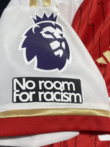 【2023/24】アーセナル（H）/ CONDITION：New / SIZE：M（日本規格）/ #6 / GABRIEL / プレミア、No room for racismパッチ