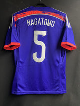 【2014】日本代表（H）/ CONDITION：New / SIZE：M（日本規格）/ #5 / NAGATOMO / ブラジル戦パッチ