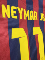 【2013/14】バルセロナ（H）/ CONDITION：New / SIZE：M / #11 / NEYMAR JR / UCLパッチ