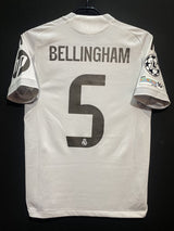 【2025/26】レアル・マドリード（H）/ CONDITION：A / SIZE：S / #5 / BELLINGHAM / UCL後期仕様 / オーセンティック