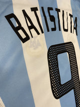 【2002/03】アルゼンチン代表（H）/ CONDITION：B / SIZE：L / #9 / BATISTUTA