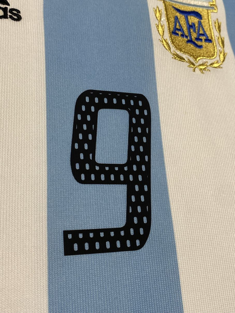 2002/03】アルゼンチン代表（H）/ CONDITION：B / SIZE：L / #9