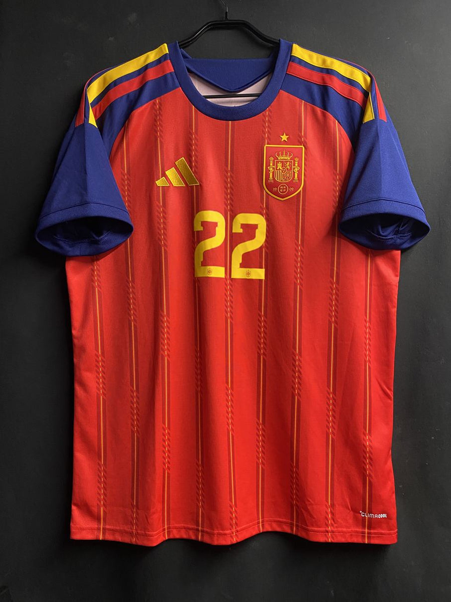 2026】スペイン代表（H）/ CONDITION：A / SIZE：2XL（日本規格）/ #22