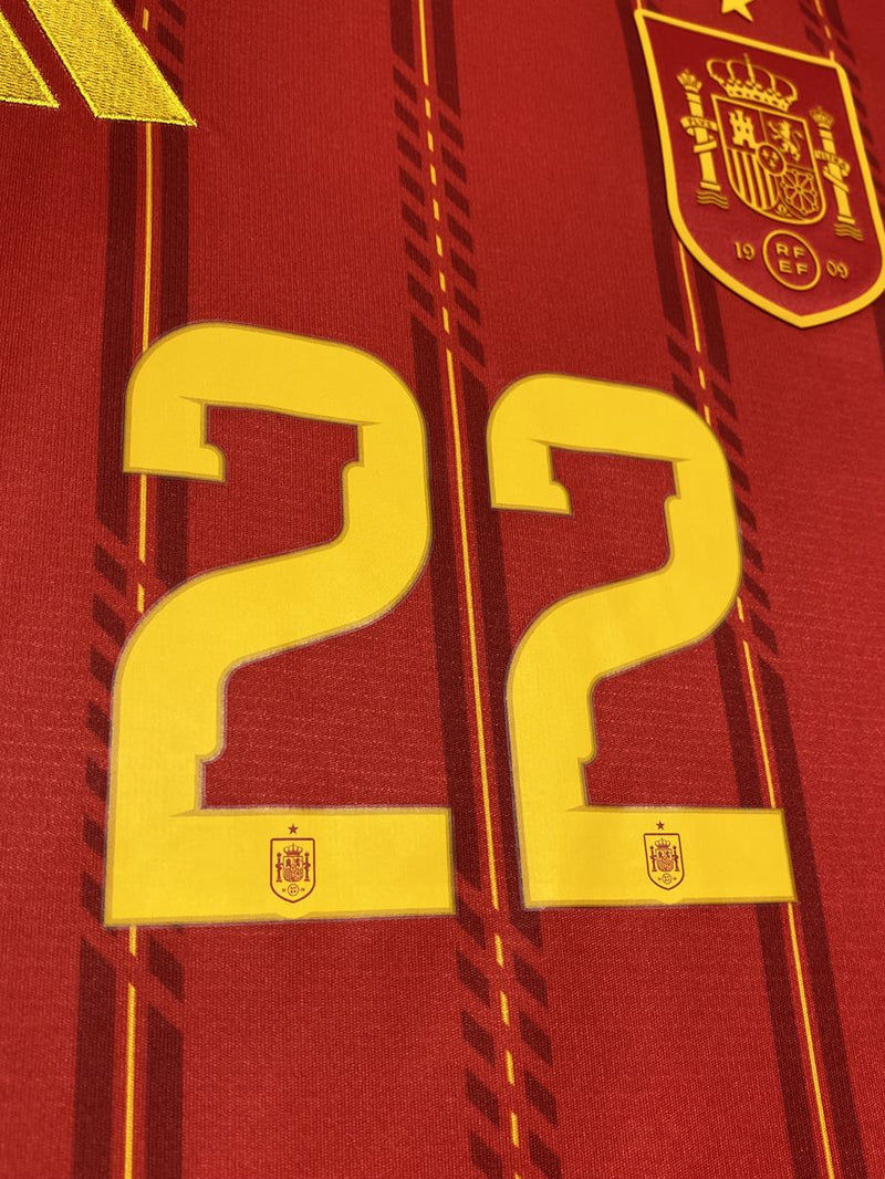 2026】スペイン代表（H）/ CONDITION：A / SIZE：2XL（日本規格）/ #22