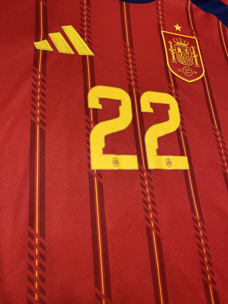 2026】スペイン代表（H）/ CONDITION：A / SIZE：2XL（日本規格）/ #22