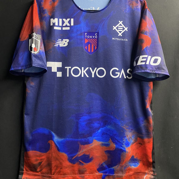 FC東京　支給品　非売品　 青赤 長袖シャツ ショートパンツ セット 2026】FC東京（百年構想）/ CONDITION：A / SIZE：XL（日本規格