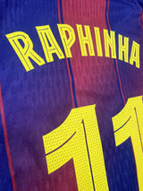 【2025/26】バルセロナ（H）/ CONDITION：A / SIZE：S / #11 / RAPHINHA / UCL仕様 / オーセンティック