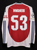 【2024/25】アーセナル（H）/ CONDITION：NEW / SIZE：S / #53 / NWANERI / UCL仕様