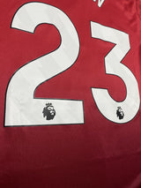 【2024/25】マンチェスター・ユナイテッド（H）/ CONDITION：A / SIZE：3XL（日本規格）/ #23 /  SHAW / プレミア、No room for racismパッチ