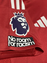 【2024/25】マンチェスター・ユナイテッド（H）/ CONDITION：A / SIZE：3XL（日本規格）/ #23 /  SHAW / プレミア、No room for racismパッチ