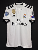 【2018/19】レアル・マドリード（H）/ CONDITION：NEW / SIZE：S / #9 / BENZEMA / UCL前期仕様