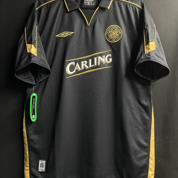 セルティック2003-04ラーションレプリカサッカーユニ UK Sサイズ 2003/04】セルティック（A）/ CONDITION：New / SIZE：L – Vintage