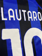 【2022/23】インテル（H）/ CONDITION：New / SIZE：M / #10 / LAUTARO / コッパ・イタリア優勝パッチ、袖スポンサー