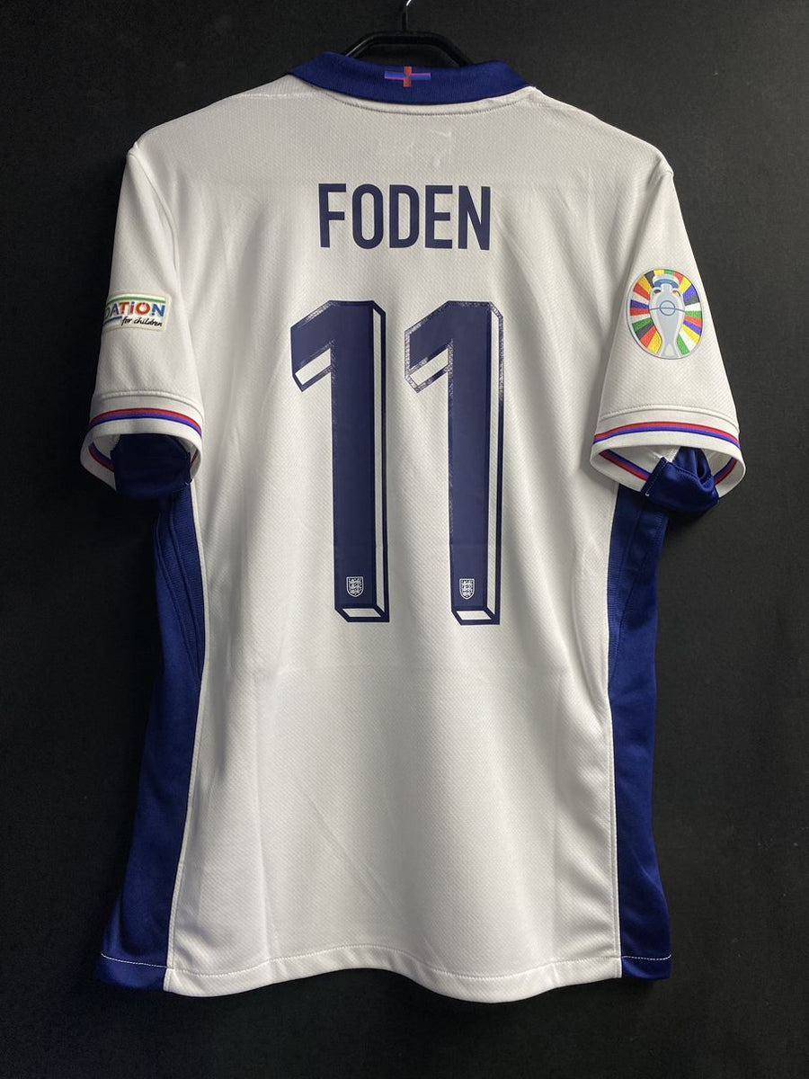 い*ご様 フィルフォーデン イングランド代表 ユニフォーム 11番 オーセンティ 2024】イングランド代表（H）/ CONDITION：A / SIZE：S / #11 / FODEN