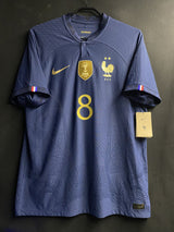 【2022】フランス代表（H）/ CONDITION：New / SIZE：L / #8 / TCHOUAMENI / W杯優勝パッチ / オーセンティック