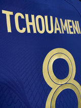【2022】フランス代表（H）/ CONDITION：New / SIZE：L / #8 / TCHOUAMENI / W杯優勝パッチ / オーセンティック