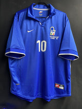 【1998】イタリア代表（H）/ CONDITION：A / SIZE：XL / #10 / DEL PIERO / W杯パッチ