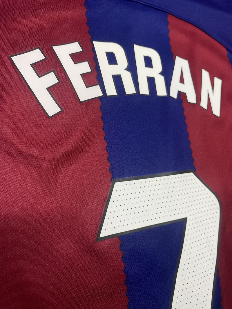 2023/24】バルセロナ（H）/ CONDITION：A / SIZE：L / #7 / FERRAN