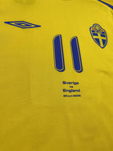 【2006】スウェーデン代表（H）/ CONDITION：New / SIZE：L / #11 / LARSSON / 2006W杯、イングランド戦パッチ