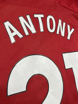 【2023/24】マンチェスター・ユナイテッド（H）/ CONDITION：A / SIZE：XL（日本規格）/ #21 / ANTONY / プレミア、No room for racismパッチ