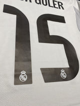 【2025/26】レアル・マドリード（H）/ CONDITION：A / SIZE：M（日本規格）/ #15 / ARDA GULER / UCL前期仕様 / オーセンティック